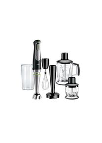 Stabmixer &raquo;MultiQuick 9 MQ9047X Edelstahl Schwarz&laquo;, 1000 W , schwarz , Braun , edelstahlfarben/schwarz