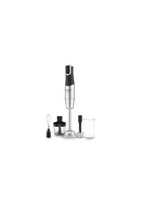 Stabmixer &raquo;Infinyforce Pro Mix&laquo;, 1200 W , silberfarben , Moulinex , silberfarben/schwarz