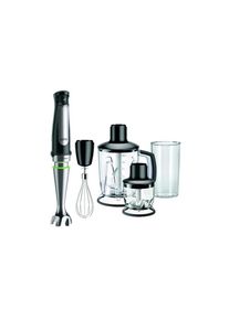 Stabmixer &raquo;MultiQuick 7 MQ7045X Silberfarben Schwarz&laquo;, 1000 W , silberfarben , Braun , schwarz/silberfarben/transparent