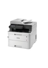 Brother , Multifunktionsdrucker , weiss , Schnittstellen: USB (Host und Device), LAN und WLAN; Mobildruck via iPrint&Scan-App, AirPrint, Mopria und...