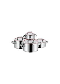 Kochtopf »Function 4 4-teilig«, Edelstahl-Edelstahl 18/10 , silberfarben , WMF , edelstahlfarben