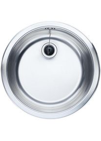 Optifit , Einbauwaschbecken, Rundbecken , grau , Waschtische