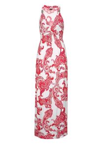 Lascana Maxikleid Damen Gr&ouml;&szlig;e 44 rot / wei&szlig;