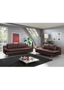 2-Sitzer »Redding«, In Naturleder , braun , Places of Style