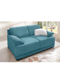 2-Sitzer »Telos«, mit Boxspring-Federung , blau , Home Affaire , türkis