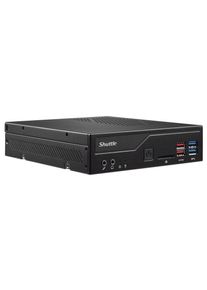 SHUTTLE , Barebone-PC , schwarz , 1x HDMI 2.0a, 2x DisplayPort 1.2 unterstützt drei unabhängige Ultra HD Displays