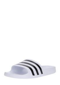 adidas Performance Badeschuh 'Adilette Aqua' Herren, schwarz / weiß, Größe 5