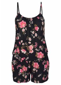 Lascana Overall, mit Spaghettiträgern Und Blumenmuster Bunt, Größe 34