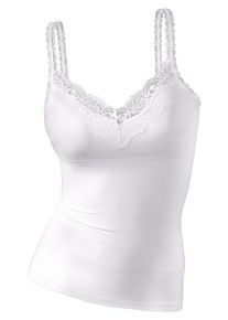Lascana Unterhemd, mit Shaping-Effekt Weiss, Größe 32/34