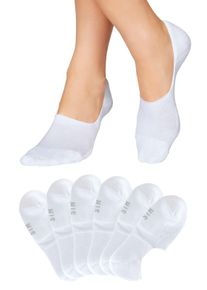 H.I.S. H.I.S Füsslinge, 6 Paar, mit Softem Frottee Weiss, Größe 35-38