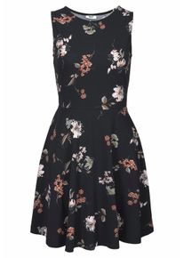 Beach Time Beachtime Strandkleid, mit Blumenprint Schwarz, Größe 36