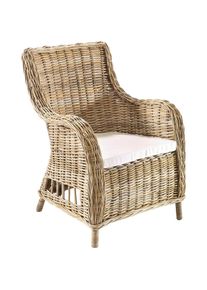 Sessel »Aberdeen«, Rattan , grau , Locker