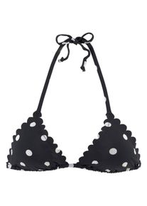 Lascana Bikini-Top Damen Gr&ouml;&szlig;e 80 schwarz / wei&szlig;