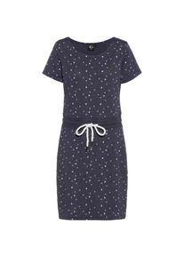 WLD Living For The Night Jerseykleid Damen - blau - Gr. M - Baumwolle/Polyester