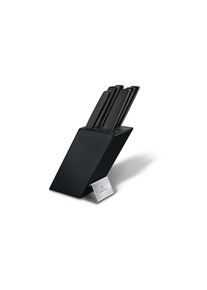 Victorinox Messerblock »Swiss Modern Schwarz«, Herkunftsland Schweiz, Holzart Buche. Lieferumfang: Swiss Modern Brot- und Konditormesser, 22 cm , silberfarben...