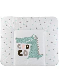 Wickelauflage &raquo;Cheeky Croco&laquo;, Made in Europe , gr&uuml;n , Rotho Babydesign , Cheeky Croco