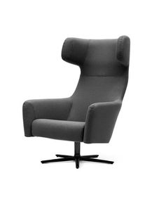 Softline Sessel Havana Swivel Dunkelgrau / Schwarz
