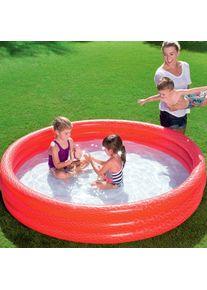 Bestway KiddiePool - Embossing - Ø 183cm - rot
