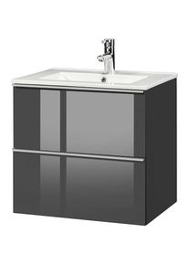 Waschtisch »HOLA 600«, Breite 60 cm , grau , Cygnus Bath