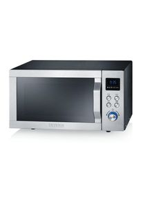 Severin , Mikrowelle »mit Grill MW 7755 Silber«, 900 W , silberfarben , Mikrowellengeräte