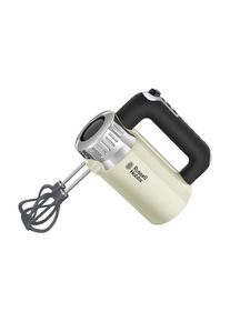 Handmixer &raquo;Retro 25202-56 Cr&egrave;me&laquo;, 500 W , beige , Russell Hobbs , cremefarben/schwarz/edelstahlfarben