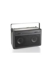 audisse , Radio , schwarz , Robustes Design: aufprallsicher, sowie regen-, staub- und schmutzbeständig gemäss IP65-Norm