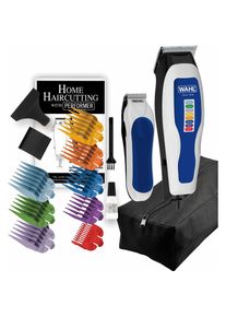 WAHL , Haar- und Bartschneider &raquo;1395.0465&laquo;, 8 Aufs&auml;tze, Netz , blau , Mit kompaktem Mini-Trimmer - Hervorragend geeignet f&uuml;r die Nackenrasur