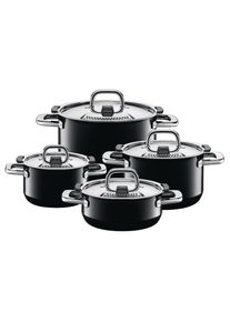 Topf-Set »Nature Black« (4tlg,)«, Keramik , schwarz , Silit
