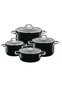 Topf-Set »Passion Black« (4tlg,)«, Keramik , schwarz , Silit