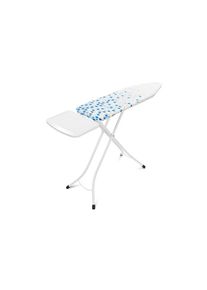 Bügelbrett »Honey mit Dampfstationsablage«, Bügelfläche 38 cmx124 cm , blau , Brabantia , blau/weiss