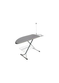 Bügelbrett »Confort«, Bügelfläche 48 cmx125 cm , grau , Braun , grau/edelstahlfarben