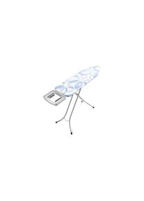 Bügelbrett »Bubbles Dampfbügeleisenablage«, Bügelfläche 38 cmx124 cm , blau , Brabantia , blau/weiss