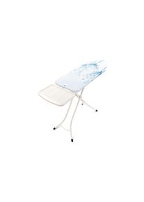 Bügelbrett »Cotton Flower mit Dampfstationsabalge«, Bügelfläche 45 cmx124 cm , blau , Brabantia , blau/weiss