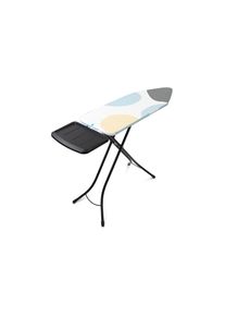 Bügelbrett »Spring Bubbles mit Dampfstationsabalge«, Bügelfläche 45 cmx135 cm , bunt , Brabantia , blau/gelb/weiss/grau