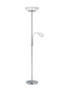 REALITY GERRY Deckenfluter Nickel-Matt, 3-flammig