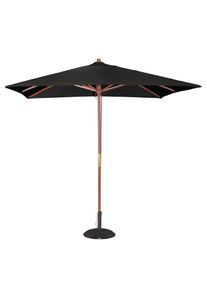 Bolero Sonnenschirm quadratisch - 2500x2500 mm - schwarz f&uuml;r Gastro & Gewerbe