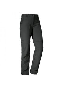 Schöffel Schöffel - Women's Pants Ascona Zip Off - Trekkinghose Gr 17 - Short grau/schwarz