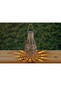 Globo Sun Solarleuchte LED Braun, 1-flammig