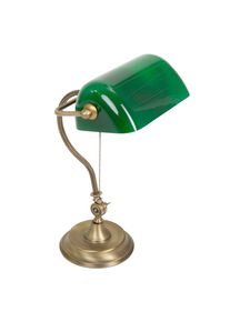 Steinhauer Mexlite Bankerlampe Bronze, 1-flammig