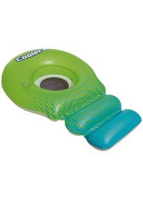 Bestway Schwimmliege Grün-Blau mit Netz