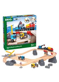 Ravensburger Steinverlade Set, Stra&szlig;en & Schienen - Aktionsspiel - ab 3 Jahre