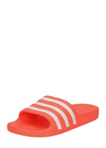 adidas Performance Badeschuh 'Adilette Aqua' Herren, koralle / weiß, Größe 9