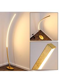 hofstein Nagu Stehleuchte LED Gold, 1-flammig