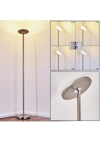 hofstein Wonsbek Deckenfluter LED Nickel-Matt, 1-flammig