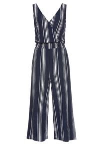 Lascana Culotte-Overall, Aus Strukturierter Ware Weiss, Größe 34