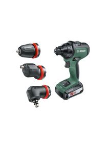 Bosch , Akku-Schrauber »AdvancedDrill 18 Kit inkl. Aufsätze« , bunt
