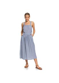 Roxy , Sommerkleid &raquo;Summer Transparency&laquo; , blau , US-Gr&ouml;ssen , Stoff: schweres, garngef&auml;rbtes...