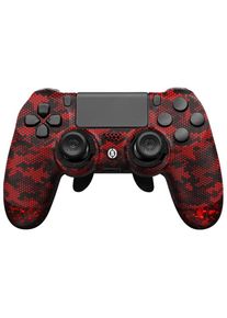 Jelmoli PlayStation4-Controller»Infinity4PSPro-HexCamoRed« , rot , Kompatibel mit Playstation 4 und PC