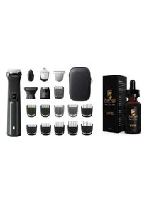 Philips , Multifunktionstrimmer &raquo;Series 7000 MG7785/20&laquo; , schwarz , Hochwertige, selbstsch&auml;rfende Klingen