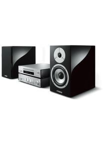 Yamaha , Microanlage »Music Cast MCR-N870 DAB Schwarz Silber«, (Bluetooth-WLAN Digitalradio (DAB+)-FM-Tuner) , schwarz